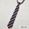 Listrado Estilo Japonês jk/dk Gravata Livre Estilo Preppy Uniforme Estudantil Camisa Vermelha Cinza Azul Uniforme Masculino e Feminino Acessórios