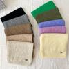 Bufanda Coreana de Lana Nueva para Mujer, Diamante Calado, Color Sólido, Bufanda Tejida Versátil, Cálida, Suave, Cerosa, Fresca, Chal Pequeño
