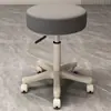 Salão de Beleza Barbeiro Banqueta Cabelereiro Manicure Maquiador Banqueta de Trabalho Grande Roda Cadeira para Casa Giratória de Maquiagem
