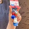 Chaveiro Pingente Original Miffy Série Frutas Vermelhas Quentes Aveludado Desenho Animado Fofo Pingente para Mochila Pequeno Presente