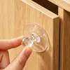 Maçaneta de Porta Invisível Porta de Armário Armário Gaveta Guarda-Roupa Janela de Vidro Porta Sem Furo Autoadesiva Multifuncional Maçaneta de Diamante