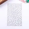 Fornecimento direto transfronteiriço 325 adesivos decorativos para maquiagem facial estrelada álbum DIY infantil adesivos de Diamante de Cristal atacado