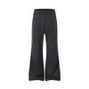 Pantalones Largos de Pierna Ancha con Textura de Sarga Estilo Americano Moderno, Pantalones Casuales, Pantalones Unisex con Caída