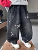 Jeans para Niños 2070 Ropa de Primavera y Otoño 2026 Nueva Tendencia de Moda Estilo Coreano Pantalones Rectos Pantalones Largos de Otoño