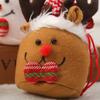 Novas Decorações de Natal Papai Noel Fofo Boneco de Neve Veado Saco de Maçã Saco de Presente para Crianças Flanela Segura Saco de Frutas