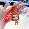 Llavero colgante de muñeco Spider-Man de Marvel Capitán América Iron Man Batman superhéroe Spider-Man