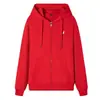Sudadera con capucha y cremallera de marca de moda transfronteriza 2025 con estampado de poni Sudadera con capucha y cremallera versátil Suministro de Aliexpress