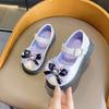 Zapatos Lolita Dulces para Niñas 2026 Nuevos Zapatos Pequeños de Cuero Lolita Versátiles Zapatos Kuromi Morados