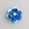Parche de flor de lentejuelas hecho a mano DIY parche de tela de flor con lentejuelas y cuentas accesorios de aplicación para decoración de ropa sombrero bolsa zapatos
