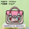 1 de junio Bolsa con Cierre de Caricatura Infantil Copo de Nieve Dulce Crujiente Bolsa para Empaque de Bocadillo Souvenir Bolsa Selladora para Regalo de Galletas