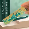 Marcador de página de metal de alta qualidade figura de milhares de milhas de rios e montanhas marcador de página de latão estilo chinês clássico produtos criativos criativos presentes requintados