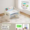 Mesa y Silla de Estudio para Niños Juego de Escritorio Elevable Estudiante Hogar Recámara Bebé Escritorio de Escritura Mesa de Bloques de Construcción para Primera Infancia