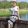 Conjunto de Algodão e Seda de Verão para Mulheres 2026 Nova Moda Elegante Roupa de Mãe Redutor de Idade Conjunto Completo Casual Conjunto de Duas Peças