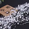 Corrente de Franja de Pérola Imitação Acessórios para Joias Artesanais DIY Acessórios de Cabelo para Noiva Varinha Torcida para Buquê Corrente de Lanterna de Lótus