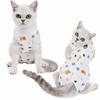 Ropa para Gatos Transpirable y Anti-Lamido, Ropa de Esterilización Postoperatoria, Ropa para Destete de Gatas, Ropa Fina de Cuatro Patas para Mascotas de Primavera y Verano