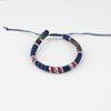 Pulsera Transfronteriza de Nuevo Estilo Étnico Pulsera de Cuerda de Algodón Colorida Tejida a Mano Cuerda Patrón Irregular Geométrico de Flores