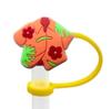 Nuevo Tema Hawaiano Gorra de Paja Cubierta Antipolvo de Paja Accesorios de Decoración DIY Cubierta de Paja Tapón Antipolvo de Silicona