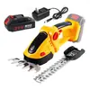 Cortasetos Eléctrico Transfronterizo Cortacésped Recargable Cortasetos Mini de Mano Inalámbrico Herramienta de Jardín Recortadora