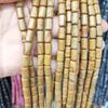 Nuevas cuentas de barril pequeñas de piedra natural, cuentas sueltas hechas a mano, pulsera, collar, pendientes, suéter, cadena, accesorios de joyería al por mayor
