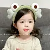 Diadema de cara de dibujos animados para niños, nuevo estilo 2026, linda diadema de felpa para niñas, pinza para el pelo, cómoda de llevar, accesorio para el pelo para niñas