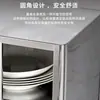 Gabinete de Pared de Cocina de Acero Inoxidable de Fábrica Gabinete de Pared de Baño Almacenamiento Puerta Corredera Gabinete de Pared Almacenamiento Balcón Almacenamiento