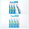 BQB Corea Cepillo de Dientes Creativo Carbón de Bambú Pelo Suave Paquete Familiar de 4 ND Puesto de Jianghu 10 yuanes Fábrica de Modelos