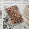 Broca de uñas Fantasma de la Ópera dorada al por mayor con forma de vidrio champán fondo plano broca red de amor broca gota de agua decoraciones de uñas