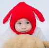 Nuevo sombrero para cachorro sombrero de invierno para niños sombrero de conejo sombrero con orejas sombrero de punto para niños cálido lindo sombrero de terciopelo a prueba de frío