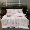 Nuevo Estilo Colcha de Verano de Tencel Lavado Juego de Cuatro Piezas, Colcha de Verano de Seda Fresca, Colcha de Aire Acondicionado, Colcha Fina de Regalo de Verano, Dropshipping