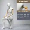 Maniquí de medio cuerpo para tienda de ropa, modelo de traje para hombre, atrezo, maniquí de cuerpo entero envuelto en tela, soporte de exhibición, muñeca femenina para escaparate