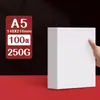 Cartão Branco Holandês Yuanhao Espesso Rígido 16Ka4/A3/8K/4K Especial para Caneta Marcadora Cartão Branco Branco 300g Pintado à Mão