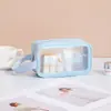Bolsa de Tocador de Gran Capacidad Engrosada Bolsa de Almacenamiento Bolsa de Maquillaje Portátil para Mujeres Bolsa de Almacenamiento para Cosméticos de Viaje
