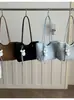 Bolso retro de alta gama para mujer, popular en Verano 2026, texturizado, moderno, bolso de un solo hombro, bolsa de gran capacidad