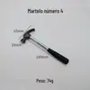 Cabo de martelo mini martelo de ferro cabo de fibra plástica garra martelo casa multifuncional grade decoração acessórios martelo
