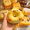 Brinquedo de Comida Simulado Pão Squishy Croissant Brinquedo de Rebote Lento Molhado Macio Decompressão Estudante Brinquedo de Apertar Venda Quente Transfronteiriça