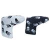 Cubierta de Tapa para Putter de Golf, Cubierta Protectora para Cabeza de Bola, Cubierta para Palo en Forma de L, Calavera, Suministros de Golf sin Logo