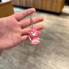Novo chaveiro fofo da série Sanrio, Kuromi e My Melody chaveiro de casal para carro pequeno pingente