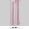 Nueva Chaqueta Blazer Casual de Primavera y Otoño Ropa de Trabajo Formal Traje Popular para Mujer del Sudeste Asiático con Pantalones de Pierna Ancha