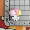 Lua das Flores Brilhantes Coelho Filhote Pato Boia Arco-Íris Resina Acessórios Grampo de Cabelo Cola Creme Capa de Celular Papelaria Decoração