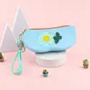 Bolsa de silicona con forma de corazón para guardar gafas, se puede colgar como monedero, producto popular transfronterizo para mujeres, bolsa para guardar gafas de sol y gafas