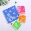 Toalla Cuadrada para Niños de Jardín de Infancia 25*25 para Lavado de Cara Gruesa Absorbente Dibujo Animado Jacquard Toalla de Mano Regalo Fabricante Venta al por Mayor