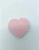 Esponja de maquillaje ultra delgada y plana en forma de corazón, adecuada tanto para uso húmedo como seco, esponja de maquillaje de poliuretano hidrofílica de la fábrica original