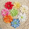 Simulación Flores de Begonia Impresas en 3D DIY Tela de Seda Flores Artificiales Adorno para el Cabello Pasador Paquete de Materiales de Flores Adornos Pequeños para Fotografía del Hogar