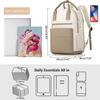 Cross-border nova mochila de moda feminina de grande capacidade USB Laptop Backpack bolsa de viagem portátil bolsa escolar