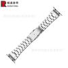 Para Apple Watch8 Ultra Watch Apple Dot Strap Aço Inoxidável Edge Metal Wristband 24 Wide
