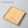 Posavasos de Bambú Transfronterizo Manteles Individuales Tapetes para Macetas de Flores Redondos Rectangulares con Formas Especiales Multitalla Posavasos para Té Posavasos DIY