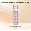 Udclub Perfume Spray Sem Álcool Transfronteiriço Spray de Fragrância Corporal com Números Dourados, Fragrância Brasileira de Longa Duração