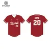 Uniformes de Beisebol, Uniformes Profissionais Personalizados para Jogo e Treinamento para Homens e Mulheres, Camisas com Logotipo Impresso Personalizado, Conjuntos de Roupa Esportiva de Secagem Rápida