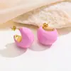 Novos Brincos Cruz Pequenos de Luxo Alto Padrão Brincos Coloridos para Orelha Studs Quentes de Venda de Nicho Brincos Estilo Retro de Férias