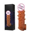 Funda de silicona líquida para hombre con púas vibración funda diente de lobo desgaste set pene pareja coqueteo productos sexuales para adultos